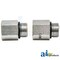 A & I Products Straight Solid Female NPT X Male ORB Adapter, 2 pack 3.75" x4" x2" A-43A12 - alternate 2